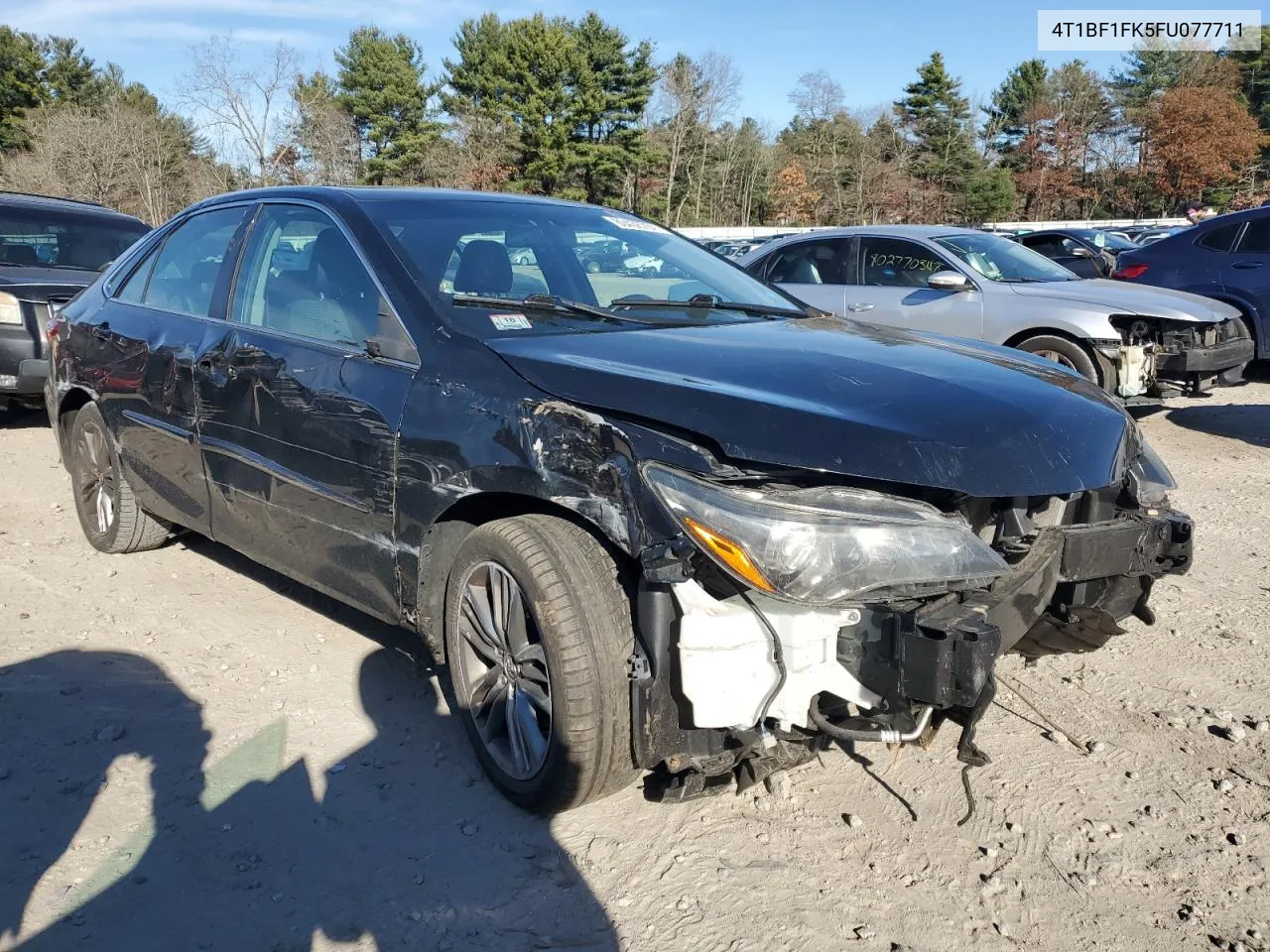 2015 Toyota Camry Le VIN: 4T1BF1FK5FU077711 Lot: 80438704