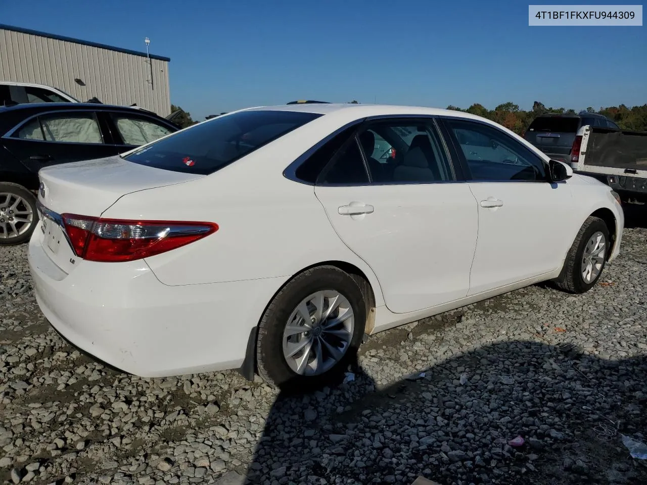 2015 Toyota Camry Le VIN: 4T1BF1FKXFU944309 Lot: 80448534