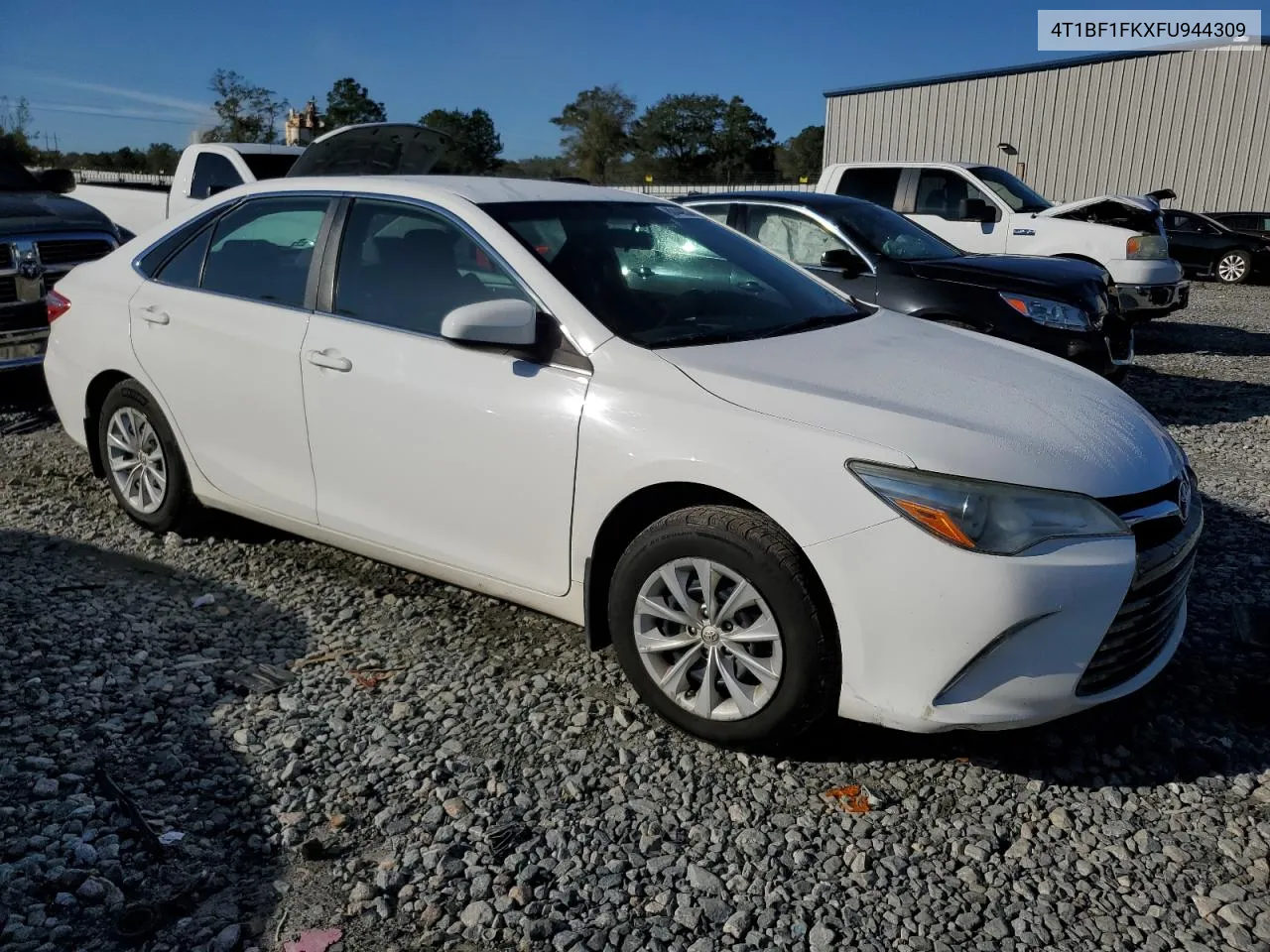 2015 Toyota Camry Le VIN: 4T1BF1FKXFU944309 Lot: 80448534