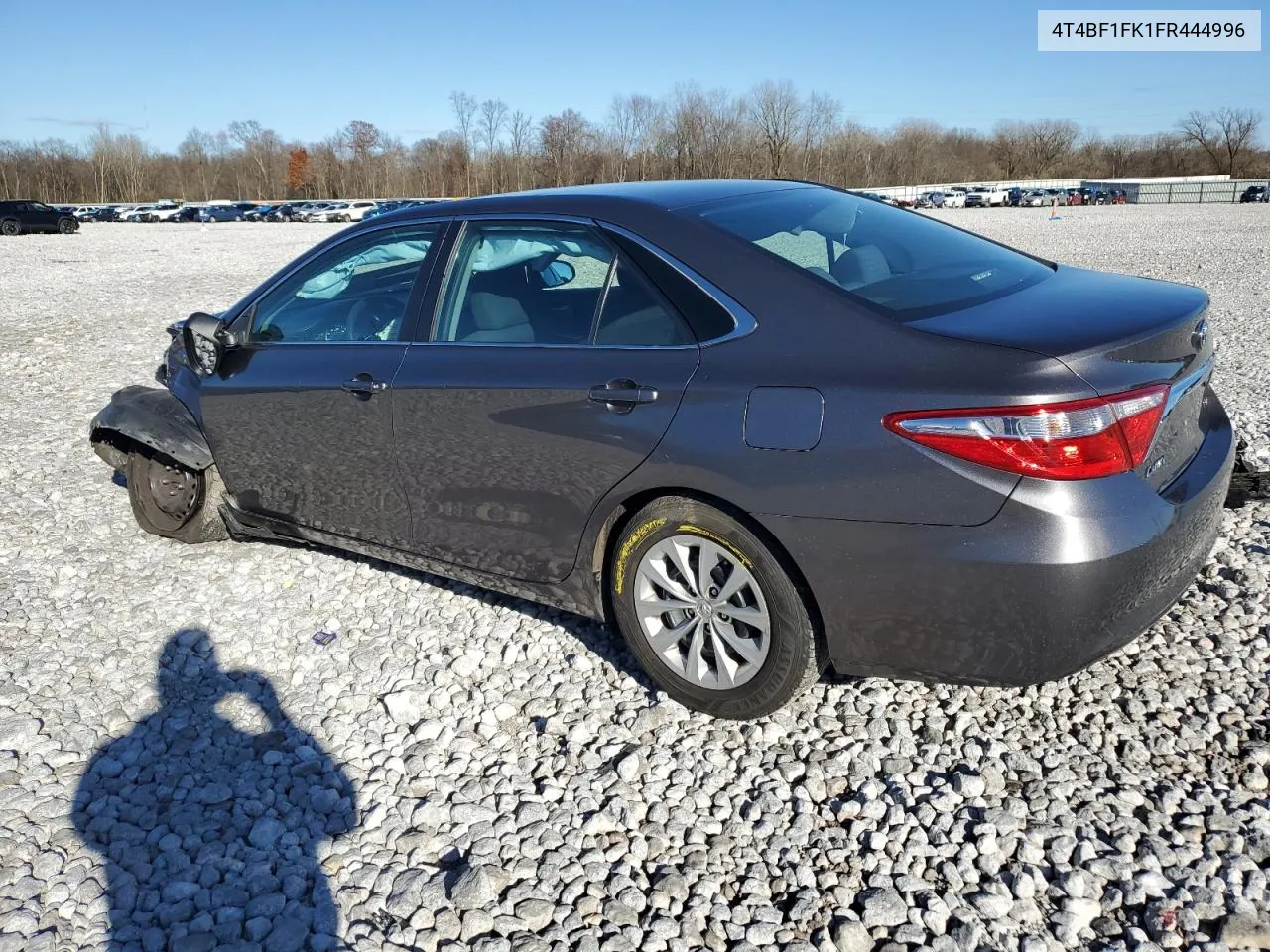 2015 Toyota Camry Le VIN: 4T4BF1FK1FR444996 Lot: 80480934