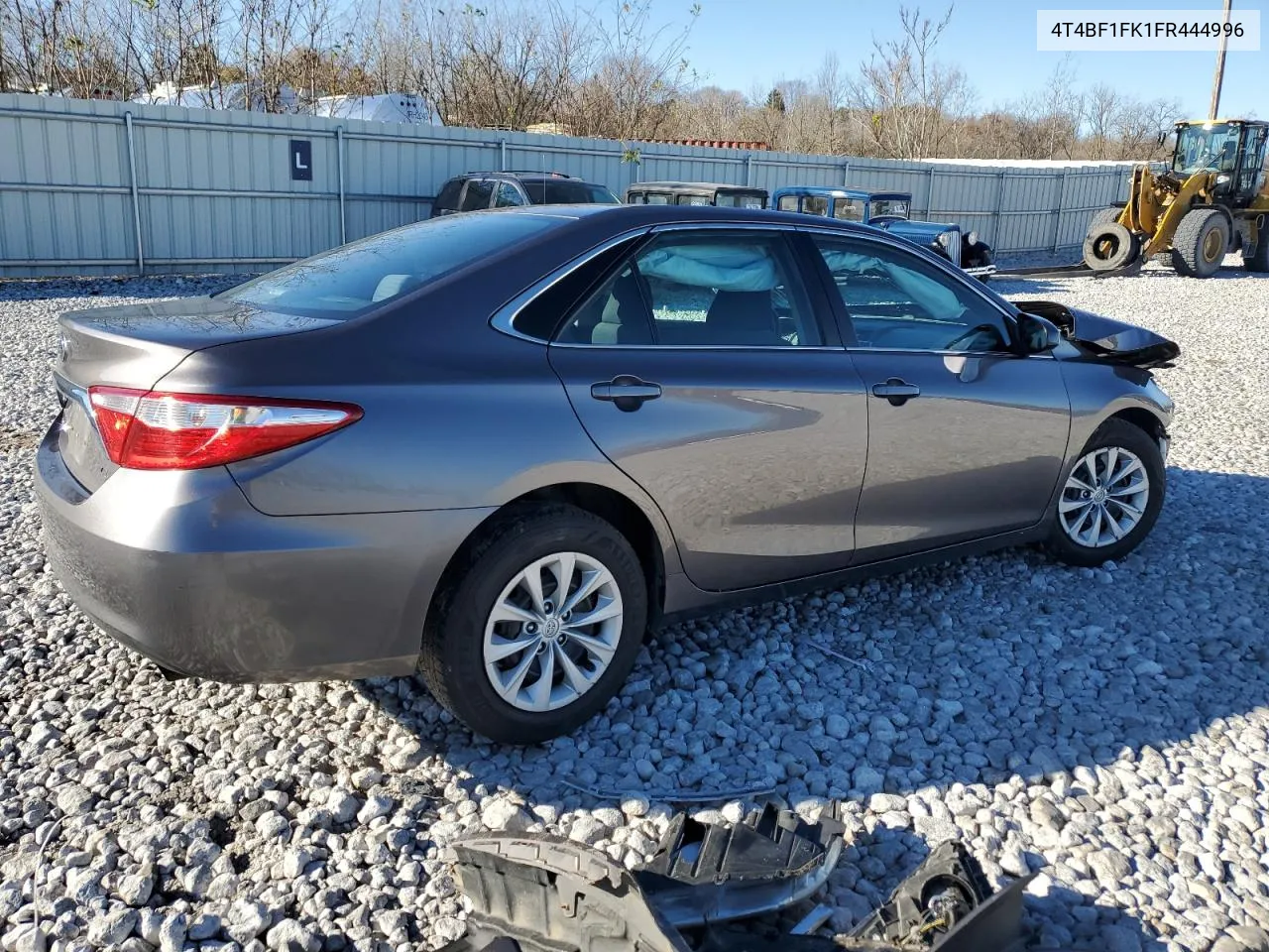 2015 Toyota Camry Le VIN: 4T4BF1FK1FR444996 Lot: 80480934