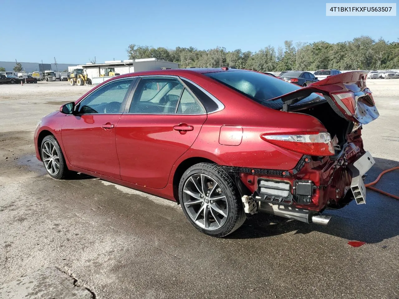 2015 Toyota Camry Xse VIN: 4T1BK1FKXFU563507 Lot: 80538904