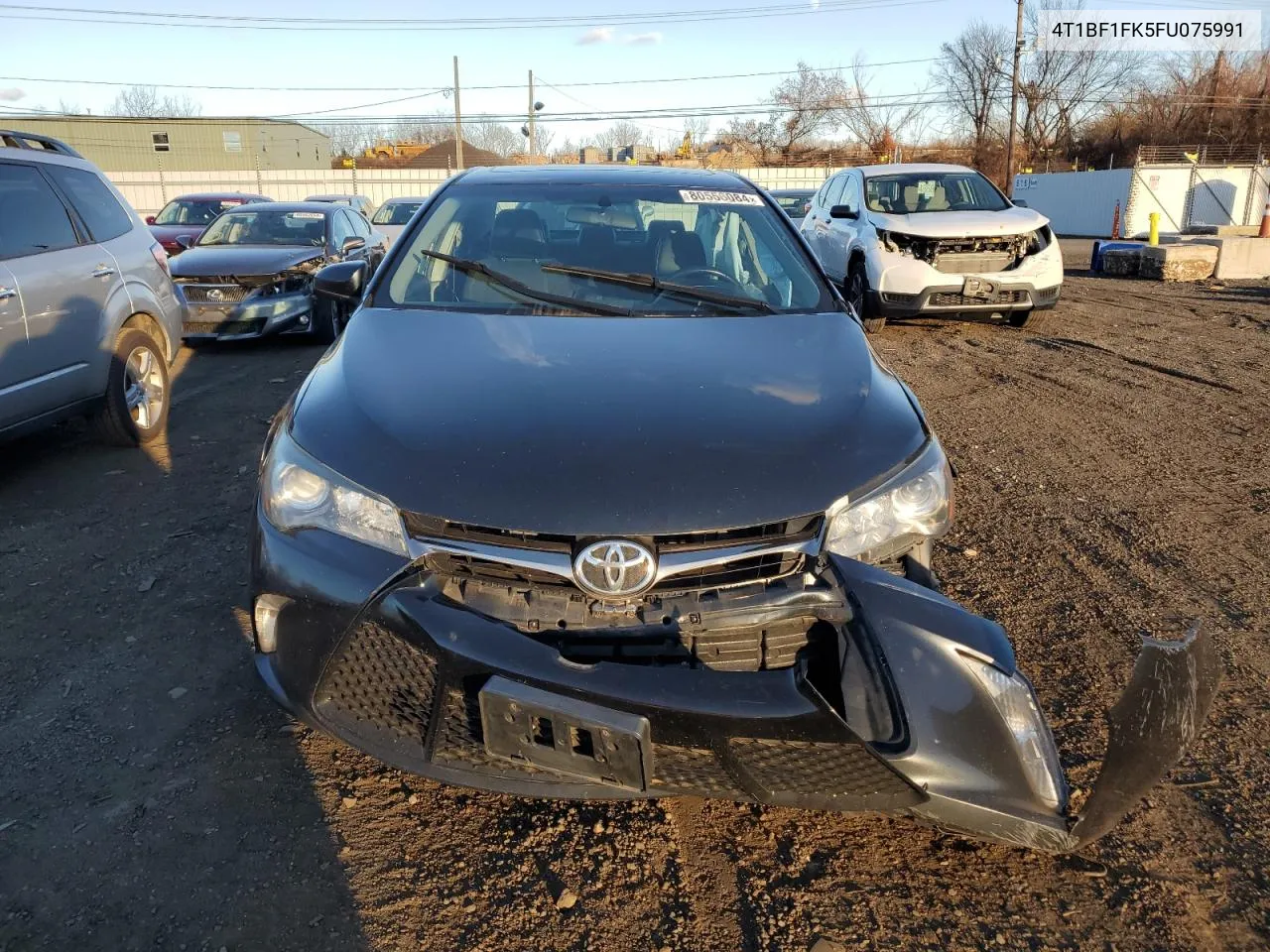 2015 Toyota Camry Le VIN: 4T1BF1FK5FU075991 Lot: 80556084