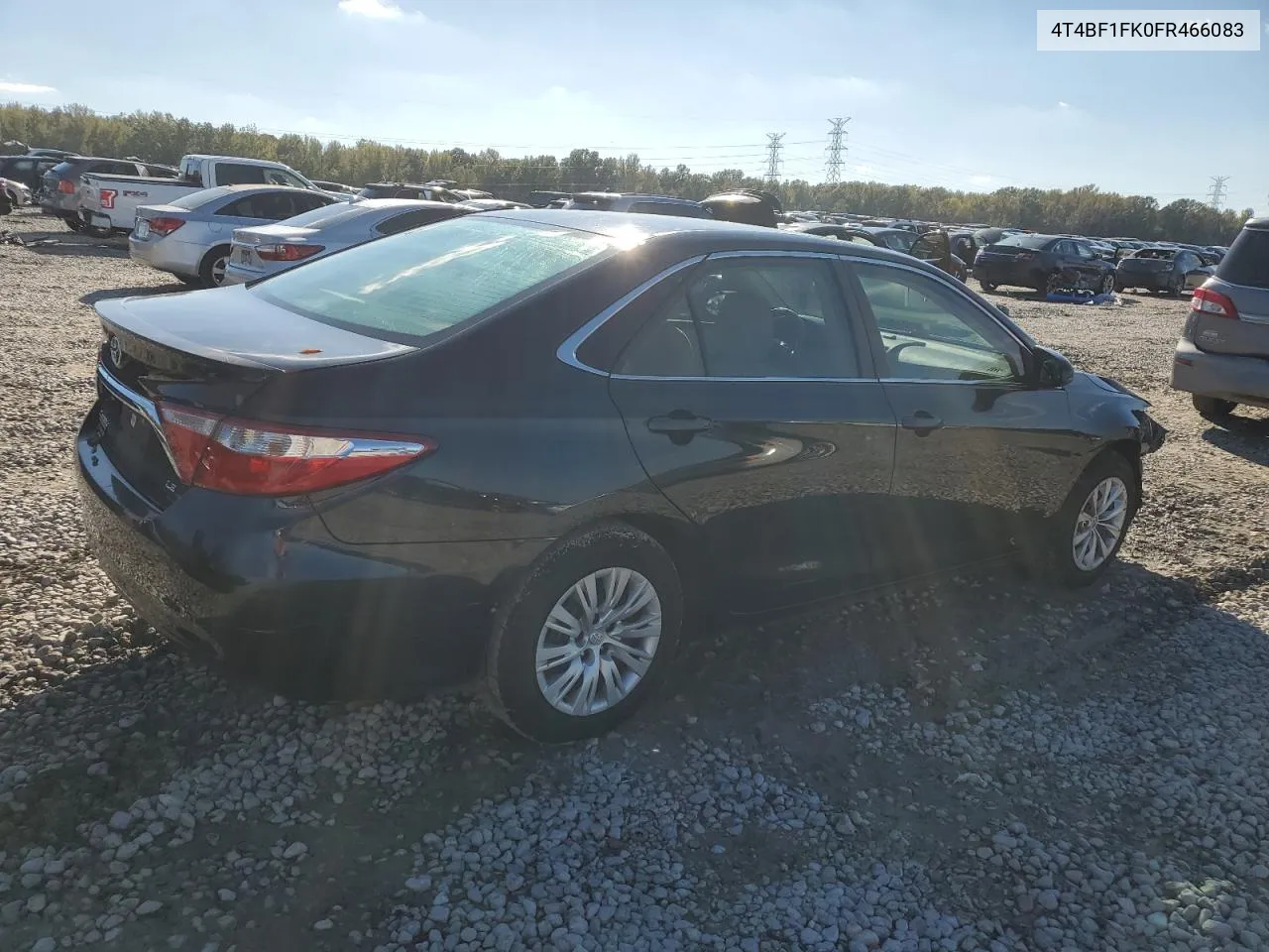 2015 Toyota Camry Le VIN: 4T4BF1FK0FR466083 Lot: 80584074