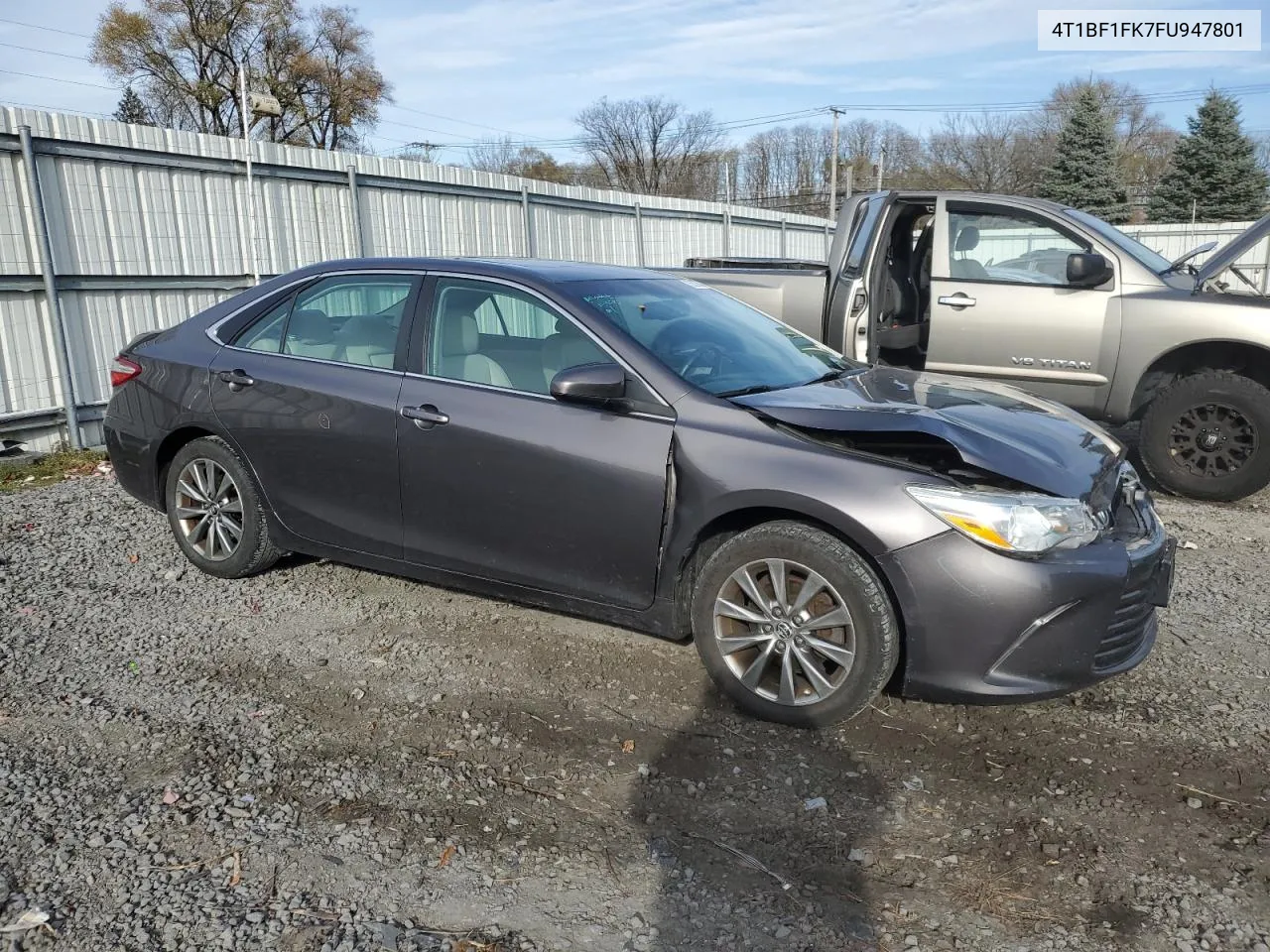 2015 Toyota Camry Le VIN: 4T1BF1FK7FU947801 Lot: 80629794