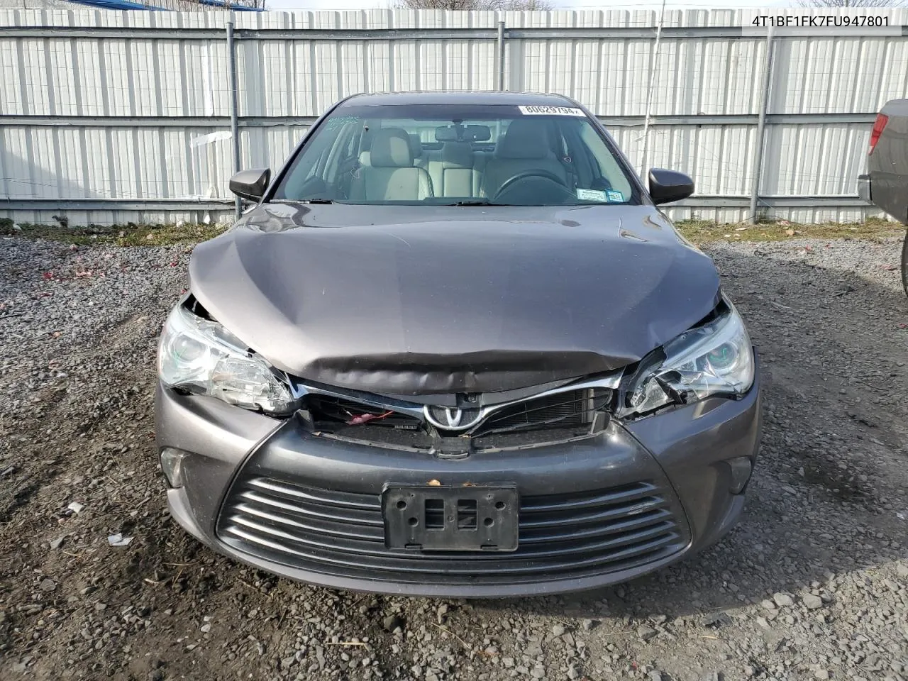 2015 Toyota Camry Le VIN: 4T1BF1FK7FU947801 Lot: 80629794