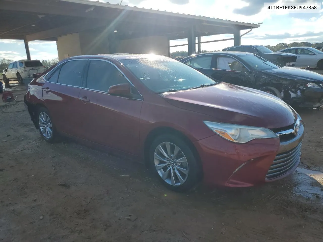 2015 Toyota Camry Le VIN: 4T1BF1FK3FU947858 Lot: 80652344