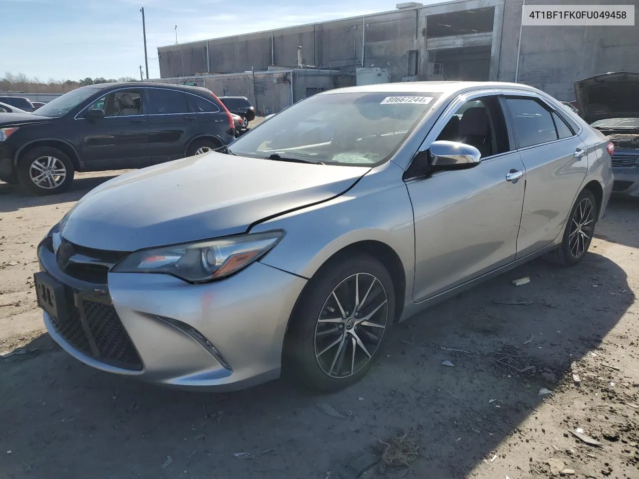 2015 Toyota Camry Le VIN: 4T1BF1FK0FU049458 Lot: 80667244