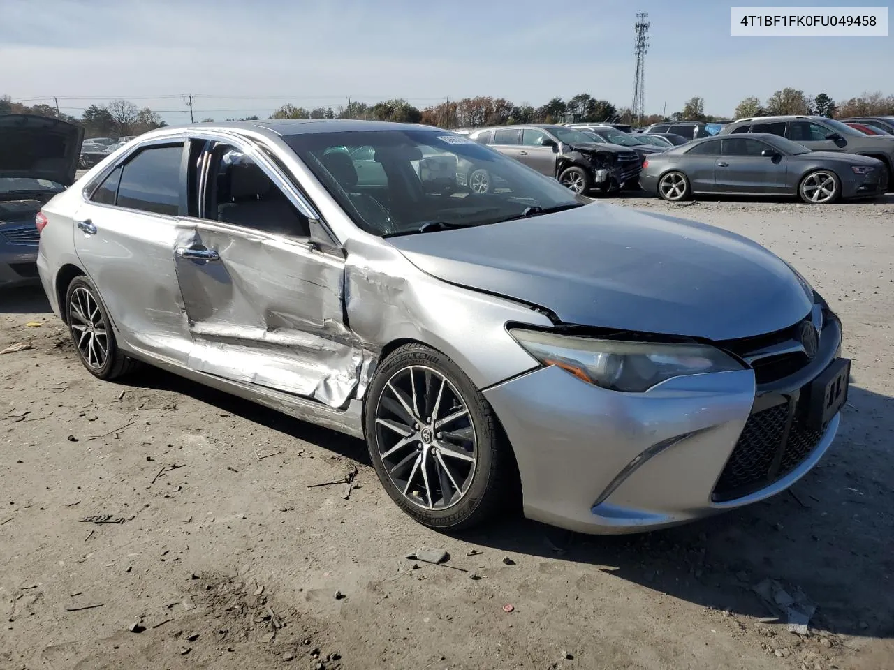 2015 Toyota Camry Le VIN: 4T1BF1FK0FU049458 Lot: 80667244