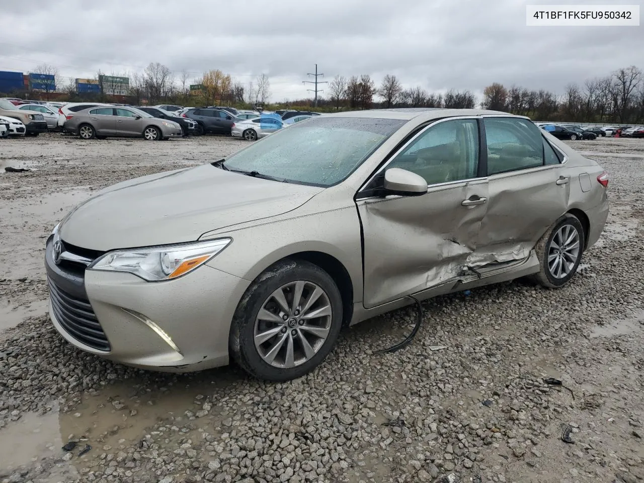 2015 Toyota Camry Le VIN: 4T1BF1FK5FU950342 Lot: 80982024