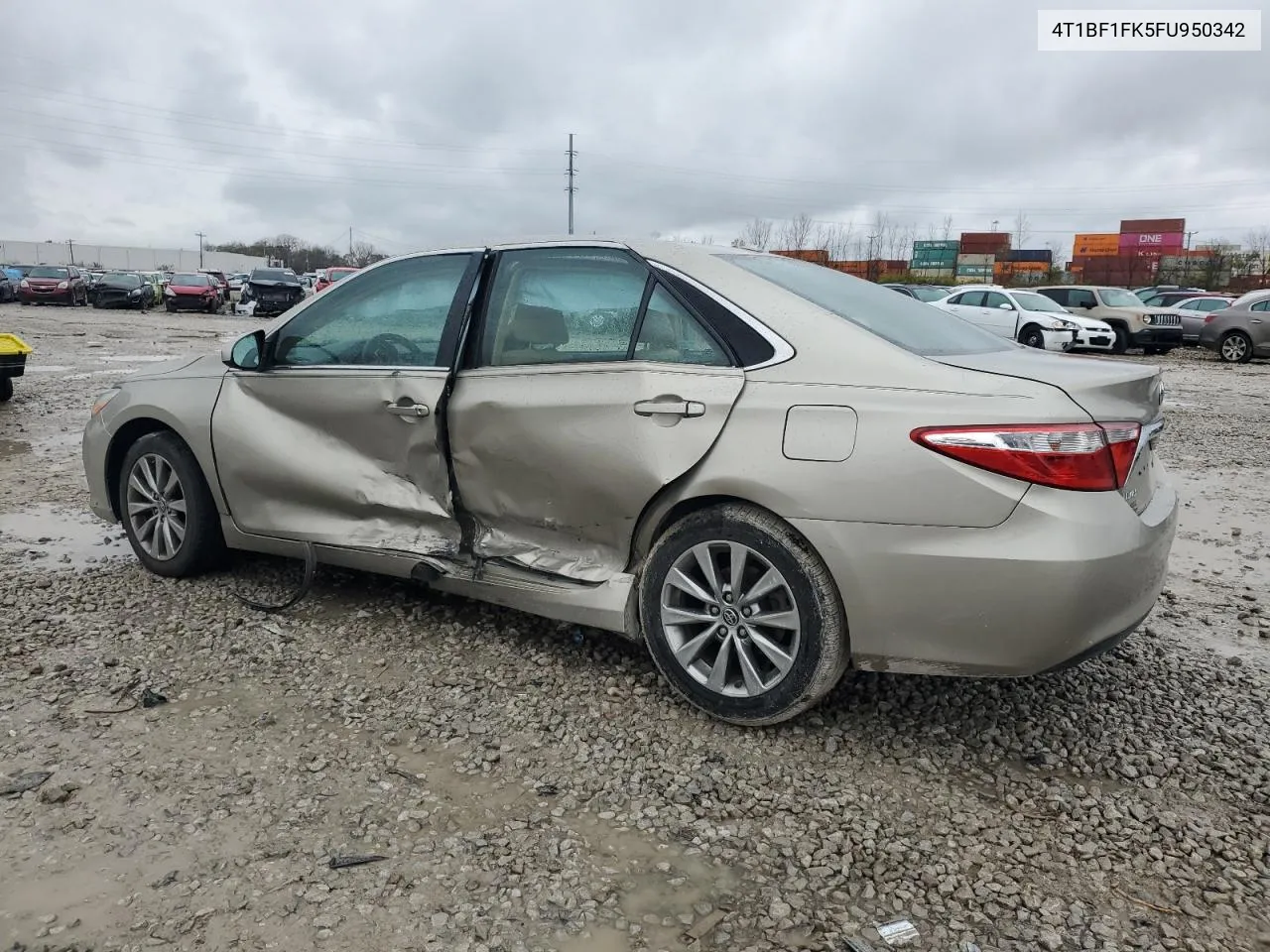 2015 Toyota Camry Le VIN: 4T1BF1FK5FU950342 Lot: 80982024