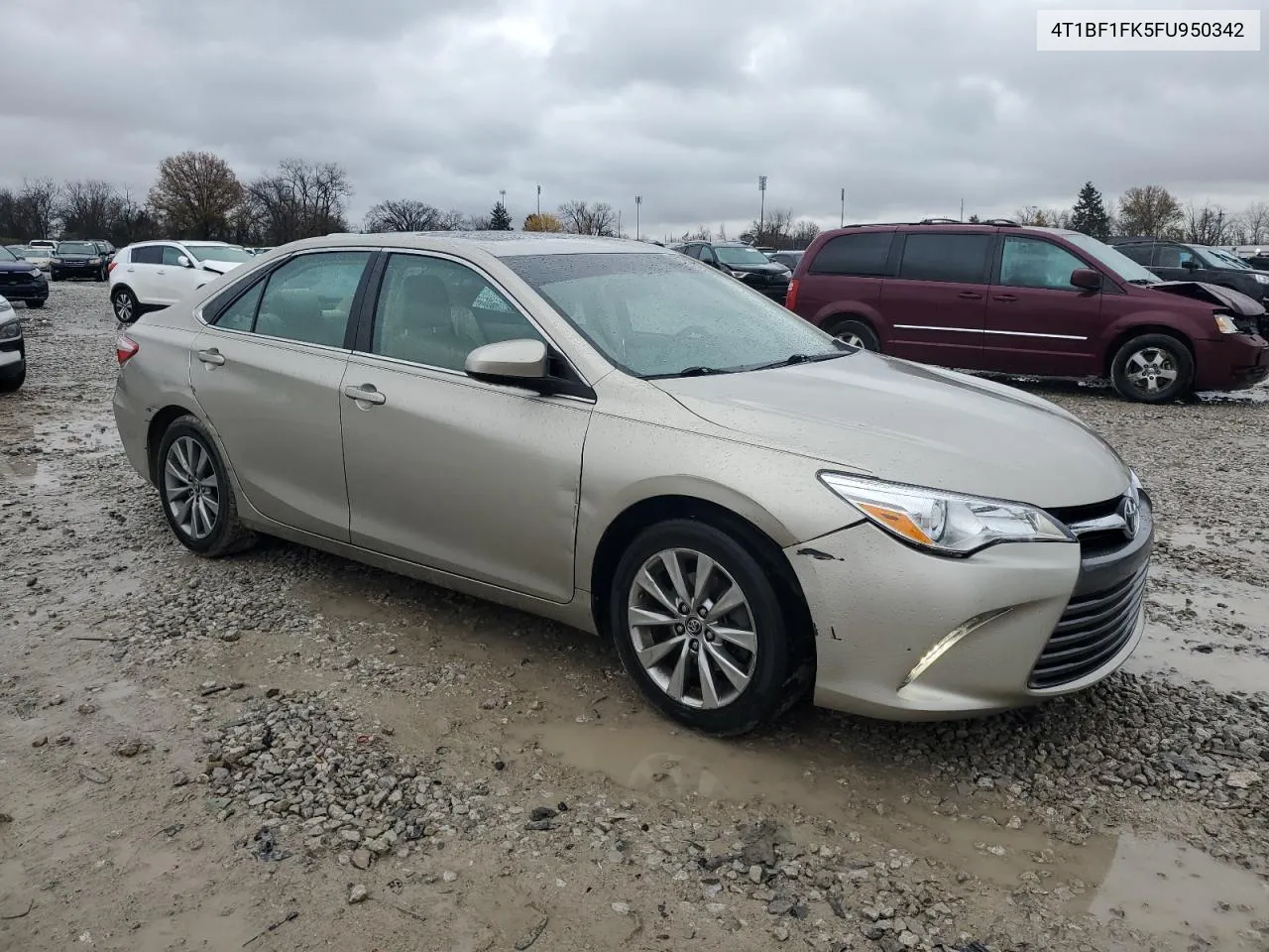 2015 Toyota Camry Le VIN: 4T1BF1FK5FU950342 Lot: 80982024