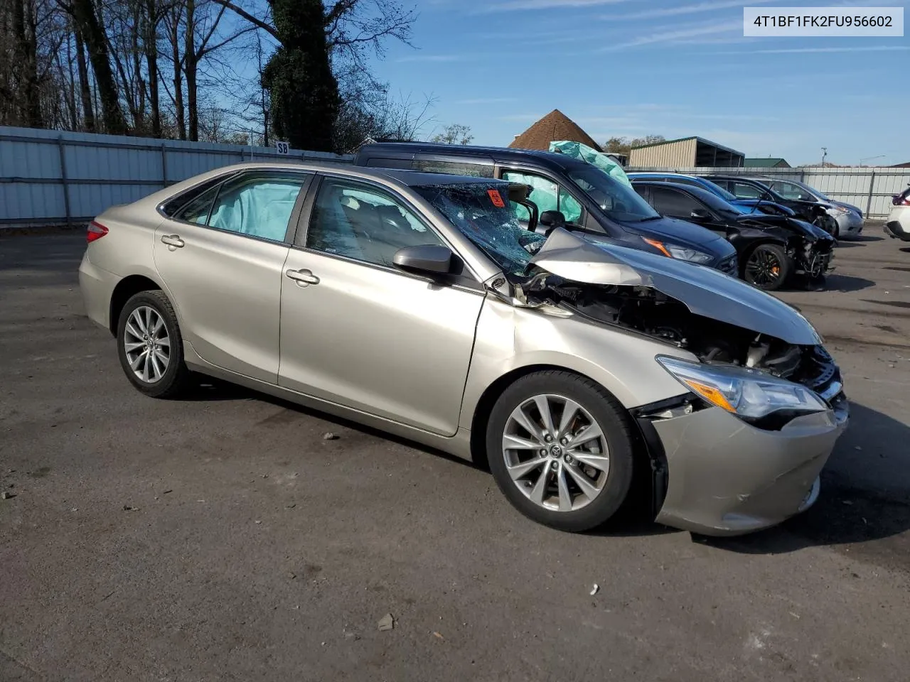 2015 Toyota Camry Le VIN: 4T1BF1FK2FU956602 Lot: 81138214