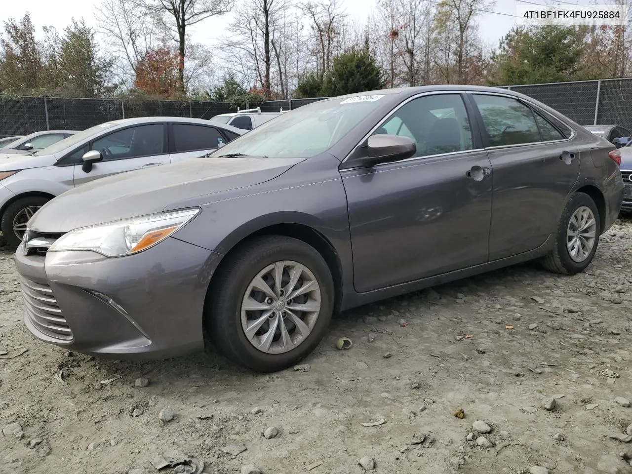 2015 Toyota Camry Le VIN: 4T1BF1FK4FU925884 Lot: 81258964