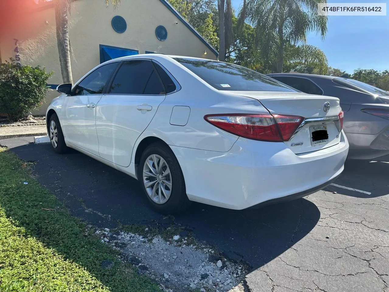 2015 Toyota Camry Le VIN: 4T4BF1FK6FR516422 Lot: 81290794