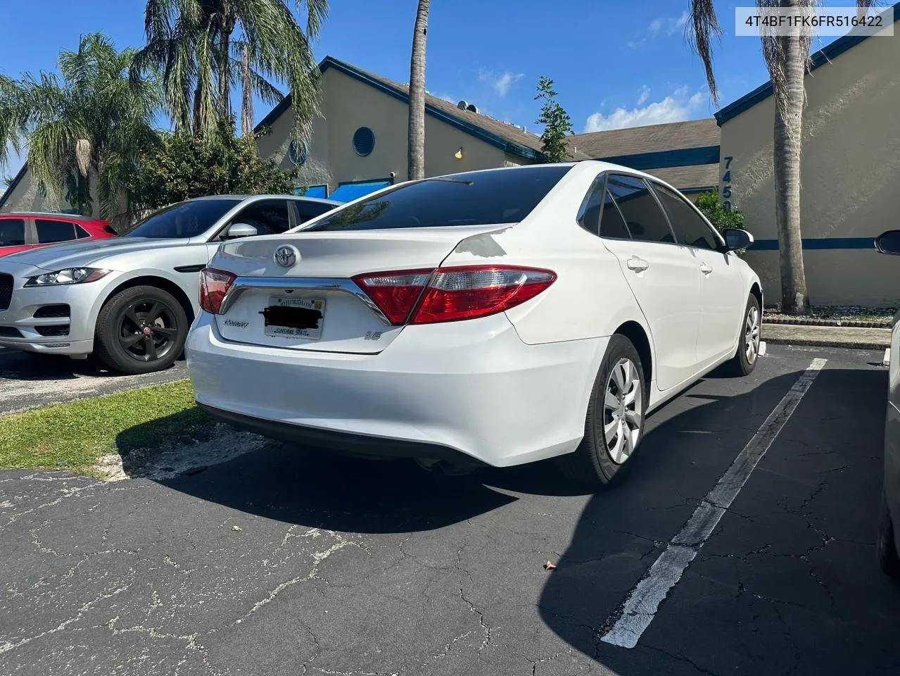 2015 Toyota Camry Le VIN: 4T4BF1FK6FR516422 Lot: 81290794