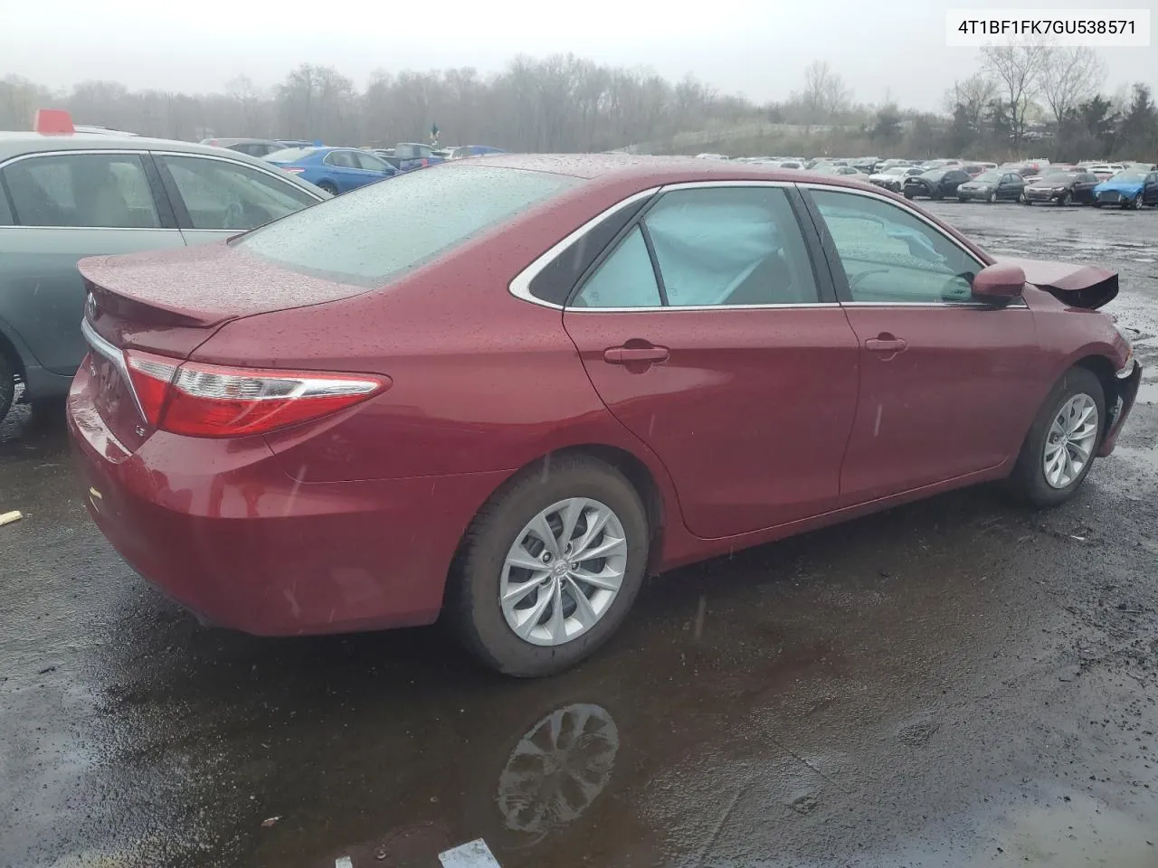 2016 Toyota Camry Le VIN: 4T1BF1FK7GU538571 Lot: 50243654