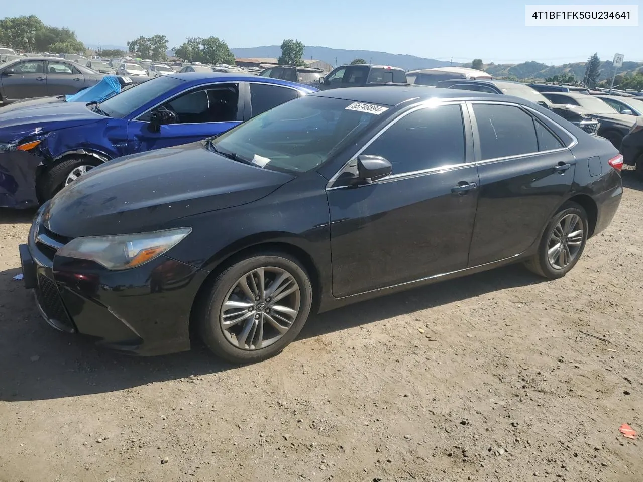 2016 Toyota Camry Le VIN: 4T1BF1FK5GU234641 Lot: 55748894