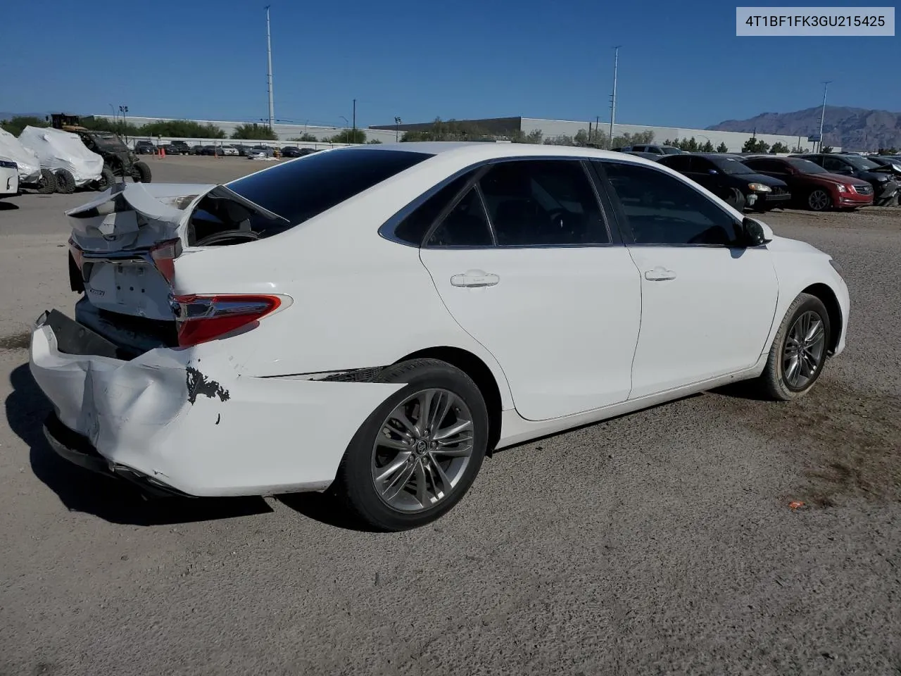 2016 Toyota Camry Le VIN: 4T1BF1FK3GU215425 Lot: 56653794