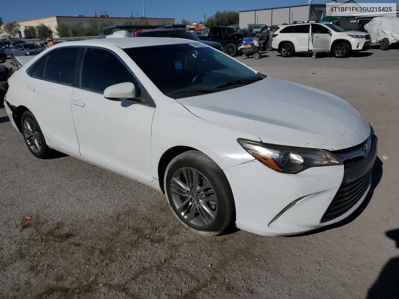 2016 Toyota Camry Le VIN: 4T1BF1FK3GU215425 Lot: 56653794