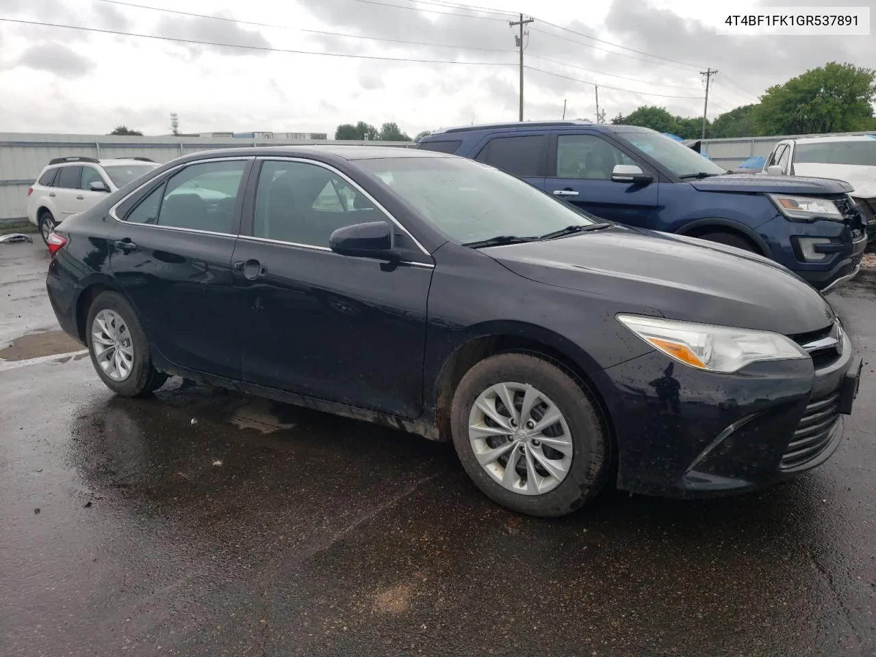 2016 Toyota Camry Le VIN: 4T4BF1FK1GR537891 Lot: 56686064