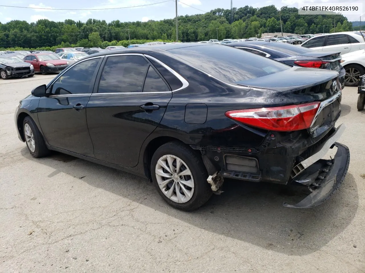 2016 Toyota Camry Le VIN: 4T4BF1FK4GR526190 Lot: 58424594