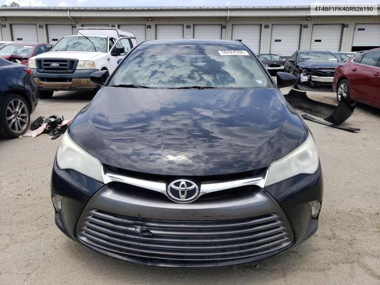 4T4BF1FK4GR526190 2016 Toyota Camry Le