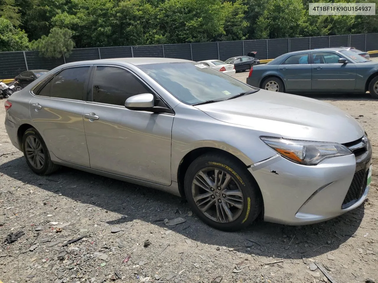 2016 Toyota Camry Le VIN: 4T1BF1FK9GU154937 Lot: 59064474