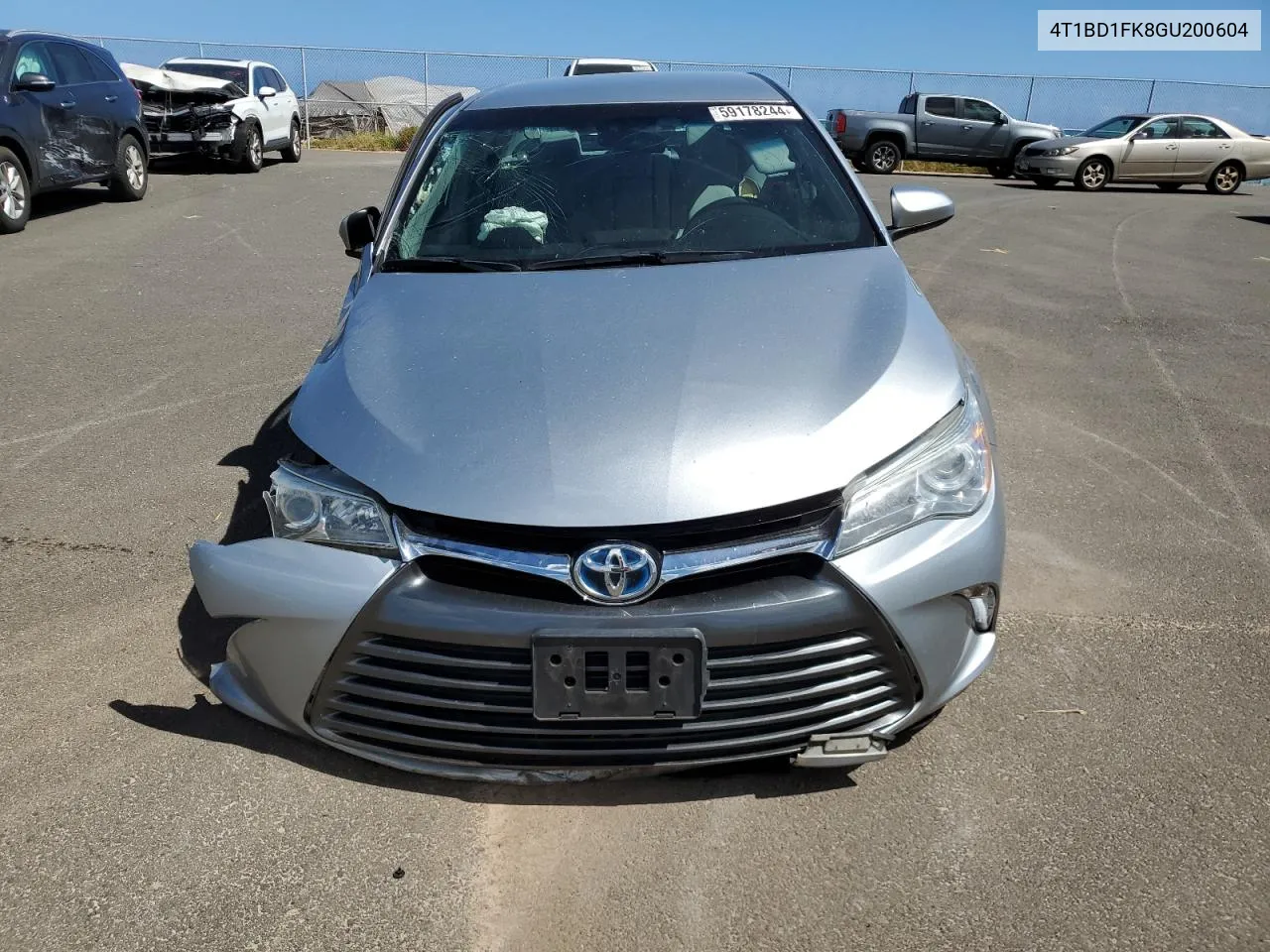 4T1BD1FK8GU200604 2016 Toyota Camry Hybrid