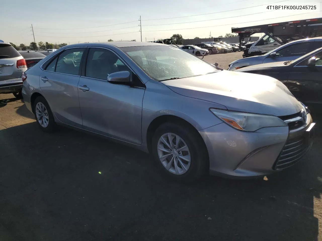 2016 Toyota Camry Le VIN: 4T1BF1FK0GU245725 Lot: 59942114