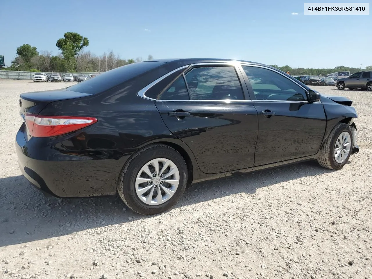 4T4BF1FK3GR581410 2016 Toyota Camry Le