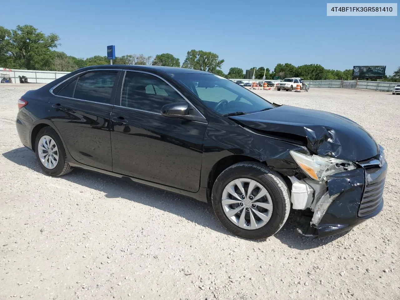 4T4BF1FK3GR581410 2016 Toyota Camry Le