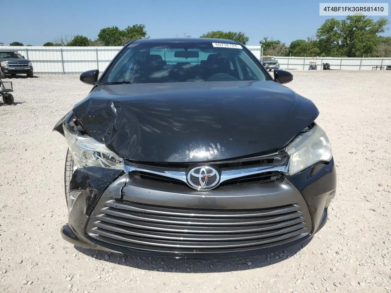 4T4BF1FK3GR581410 2016 Toyota Camry Le