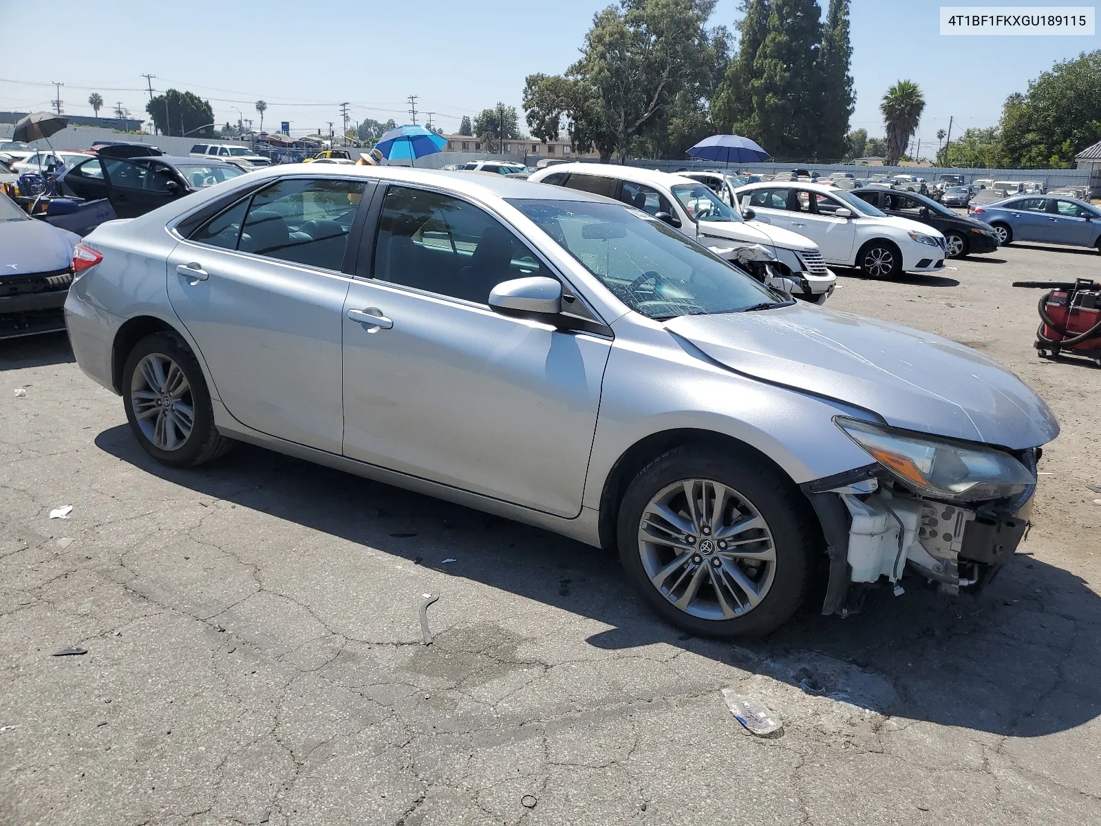 2016 Toyota Camry Le VIN: 4T1BF1FKXGU189115 Lot: 60527784