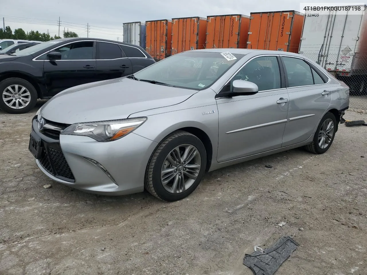 2016 Toyota Camry Hybrid VIN: 4T1BD1FK0GU187198 Lot: 60921224