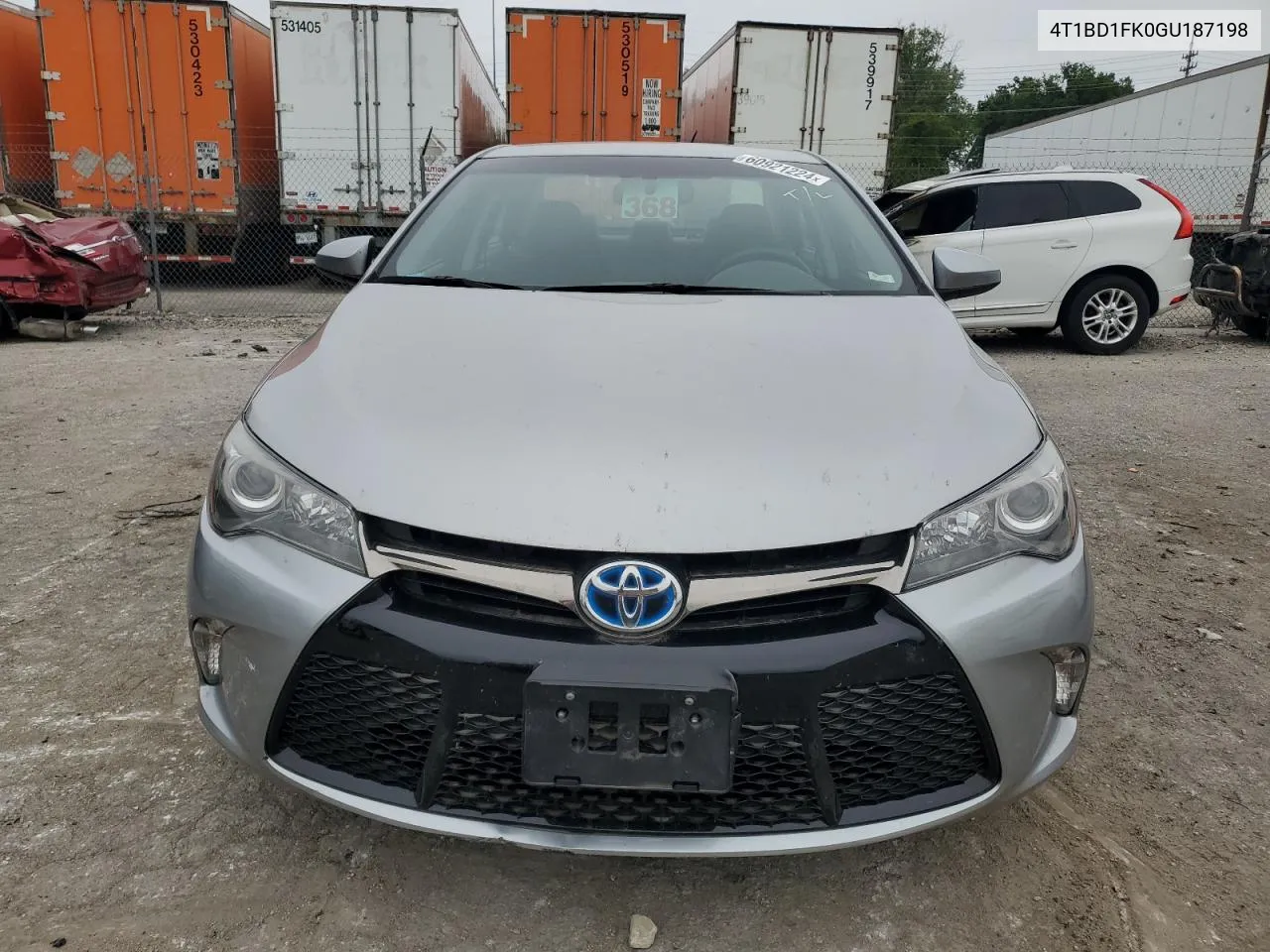 2016 Toyota Camry Hybrid VIN: 4T1BD1FK0GU187198 Lot: 60921224