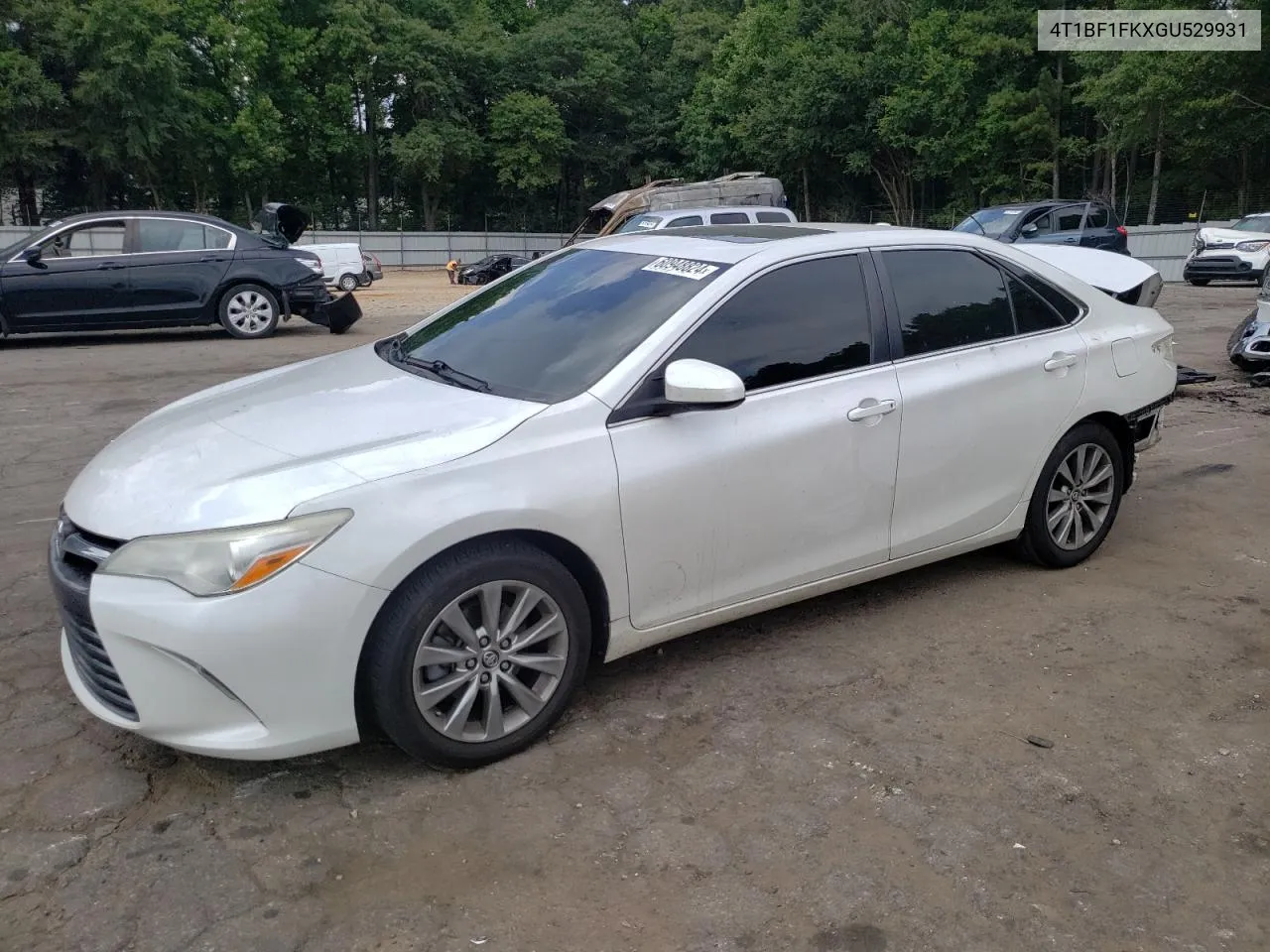 2016 Toyota Camry Le VIN: 4T1BF1FKXGU529931 Lot: 60948824