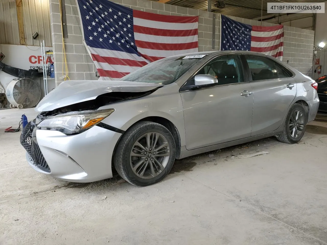 2016 Toyota Camry Le VIN: 4T1BF1FK1GU263540 Lot: 61078284