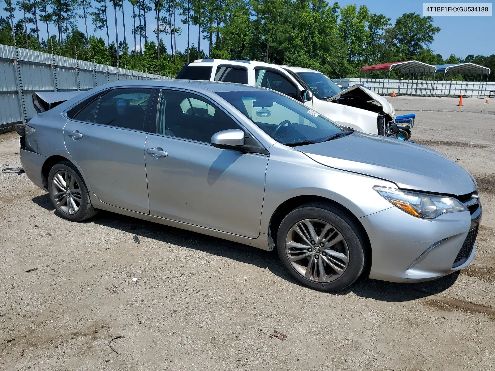 2016 Toyota Camry Le VIN: 4T1BF1FKXGU534188 Lot: 61814314