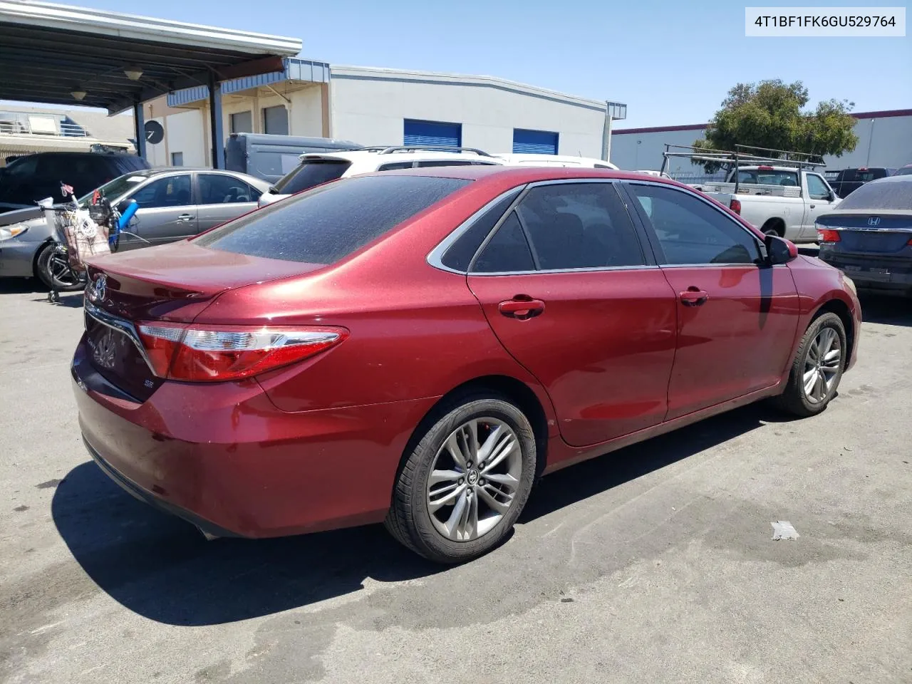 2016 Toyota Camry Le VIN: 4T1BF1FK6GU529764 Lot: 61880514