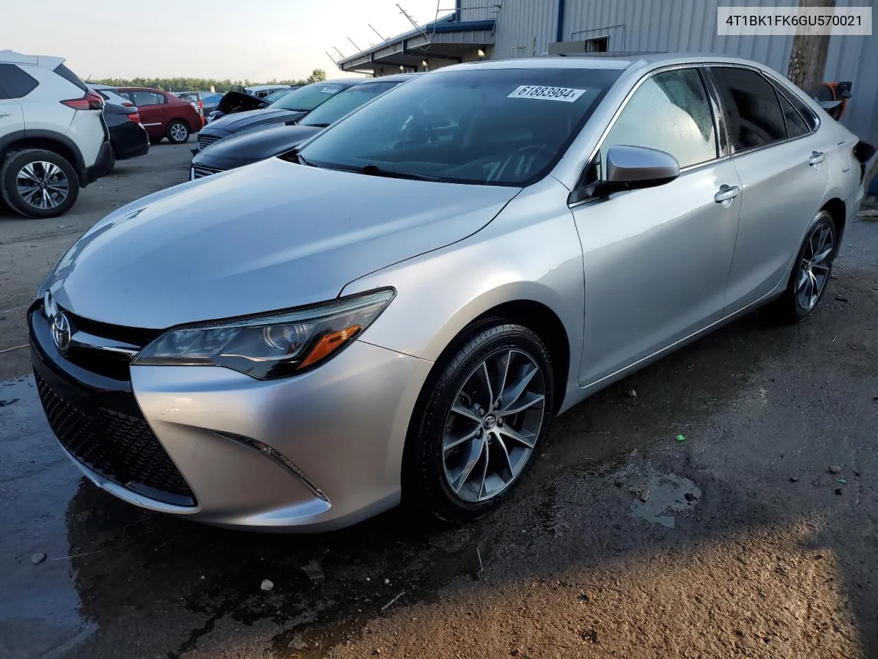 2016 Toyota Camry Xse VIN: 4T1BK1FK6GU570021 Lot: 61883984