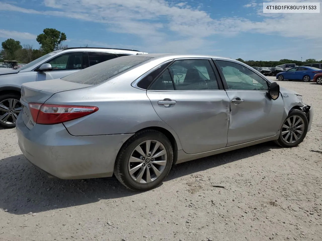 2016 Toyota Camry Hybrid VIN: 4T1BD1FK8GU191533 Lot: 61893684