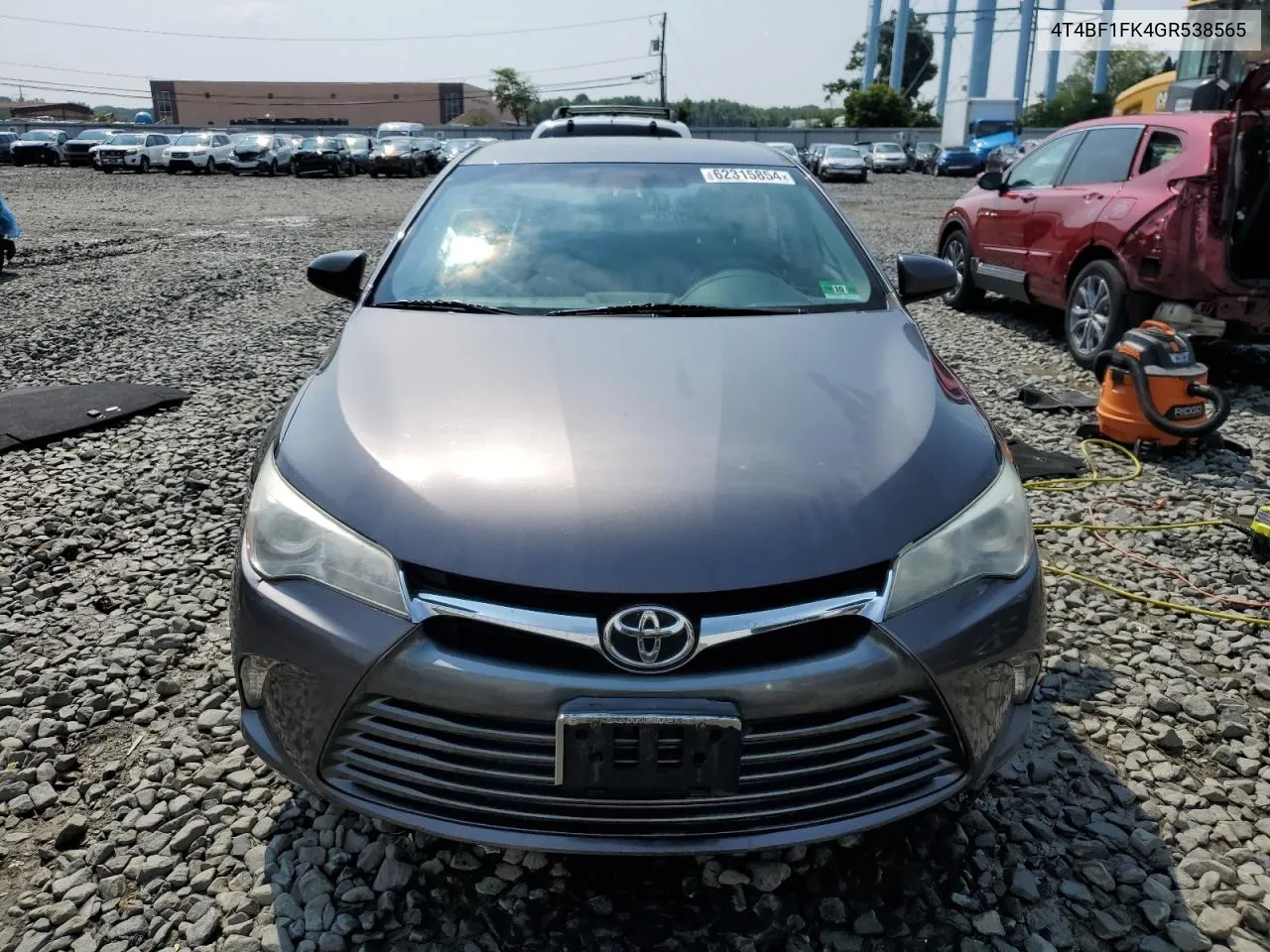 4T4BF1FK4GR538565 2016 Toyota Camry Le