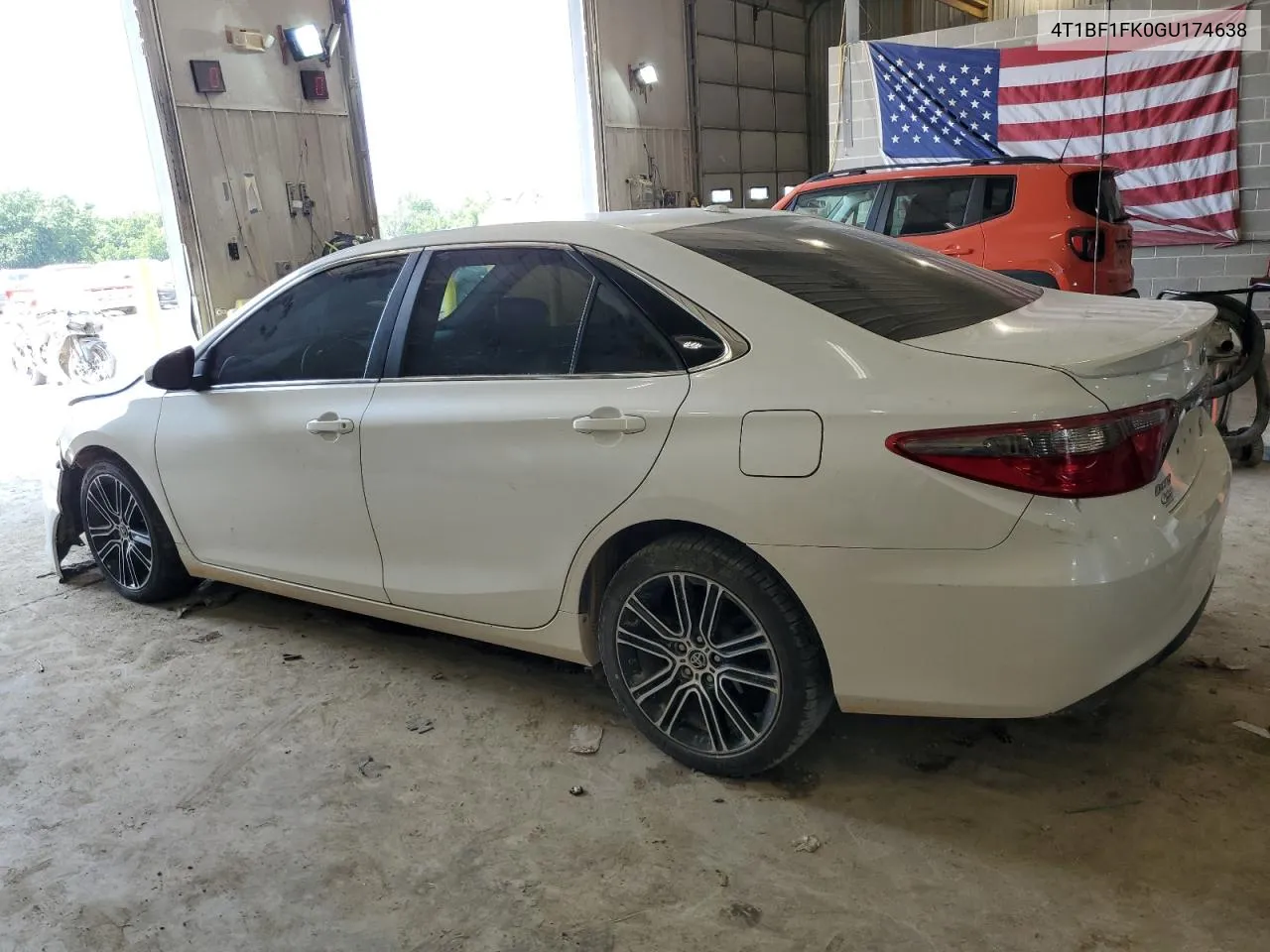 2016 Toyota Camry Le VIN: 4T1BF1FK0GU174638 Lot: 63412904