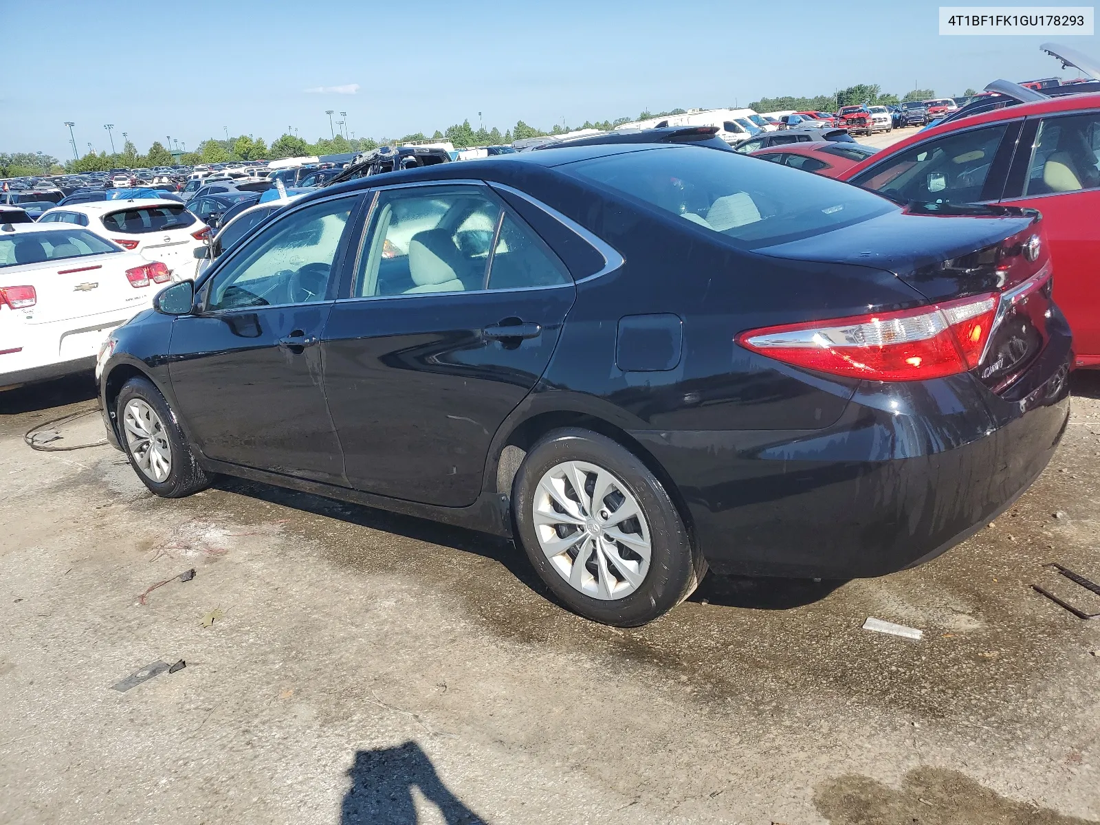 2016 Toyota Camry Le VIN: 4T1BF1FK1GU178293 Lot: 63530934