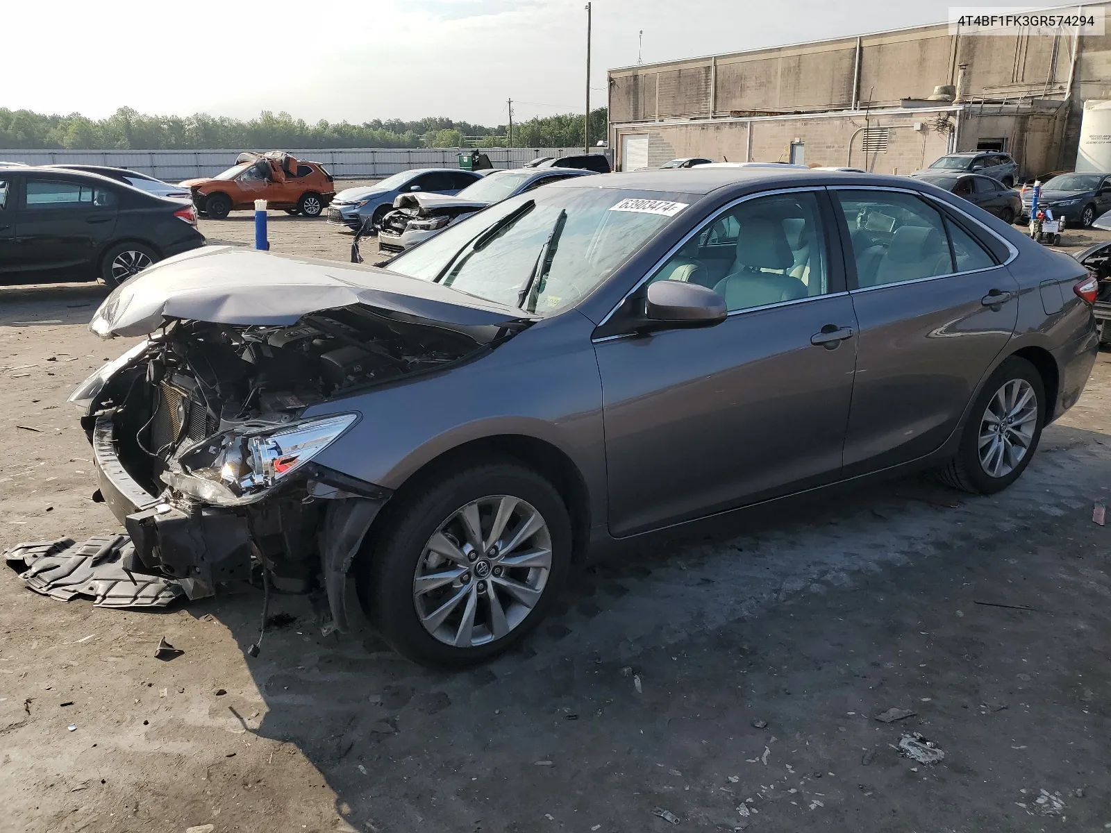 4T4BF1FK3GR574294 2016 Toyota Camry Le