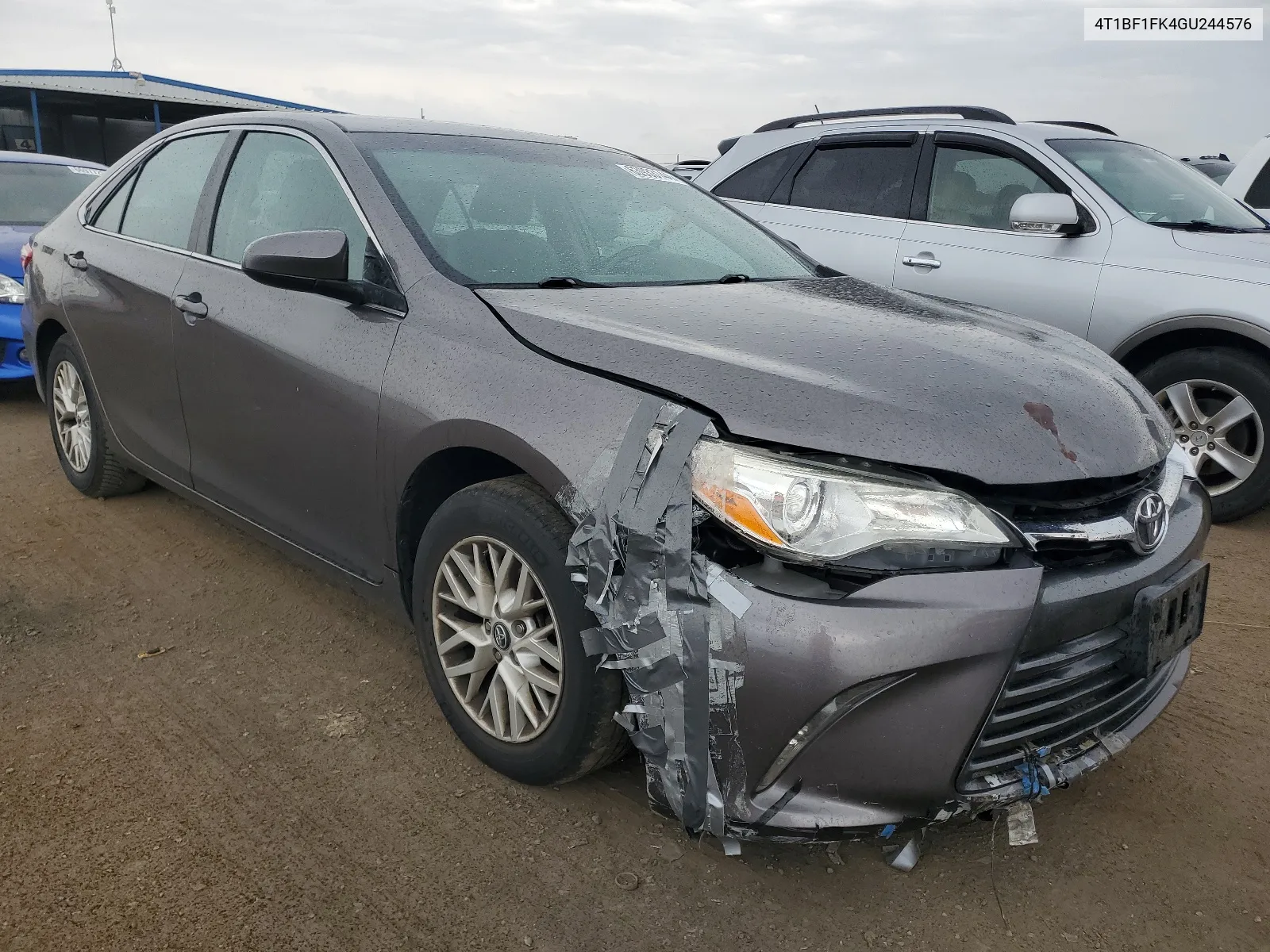 2016 Toyota Camry Le VIN: 4T1BF1FK4GU244576 Lot: 63933144