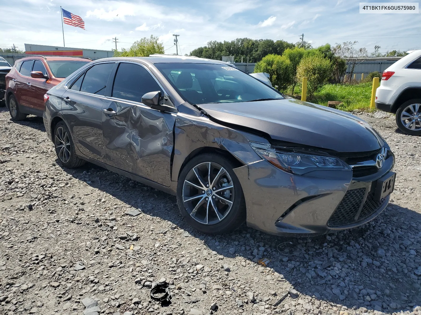 2016 Toyota Camry Xse VIN: 4T1BK1FK6GU575980 Lot: 64243954