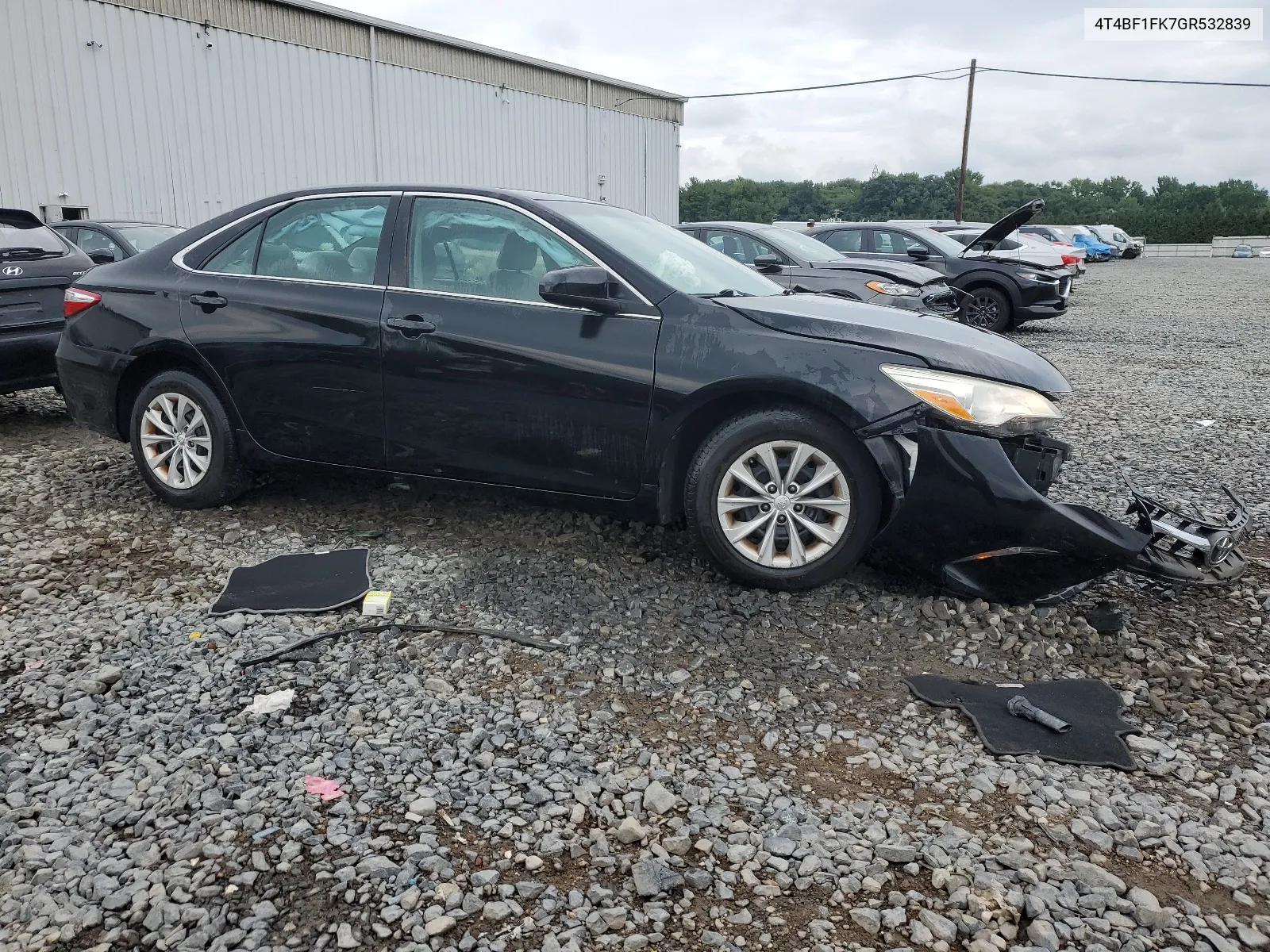 2016 Toyota Camry Le VIN: 4T4BF1FK7GR532839 Lot: 64450184