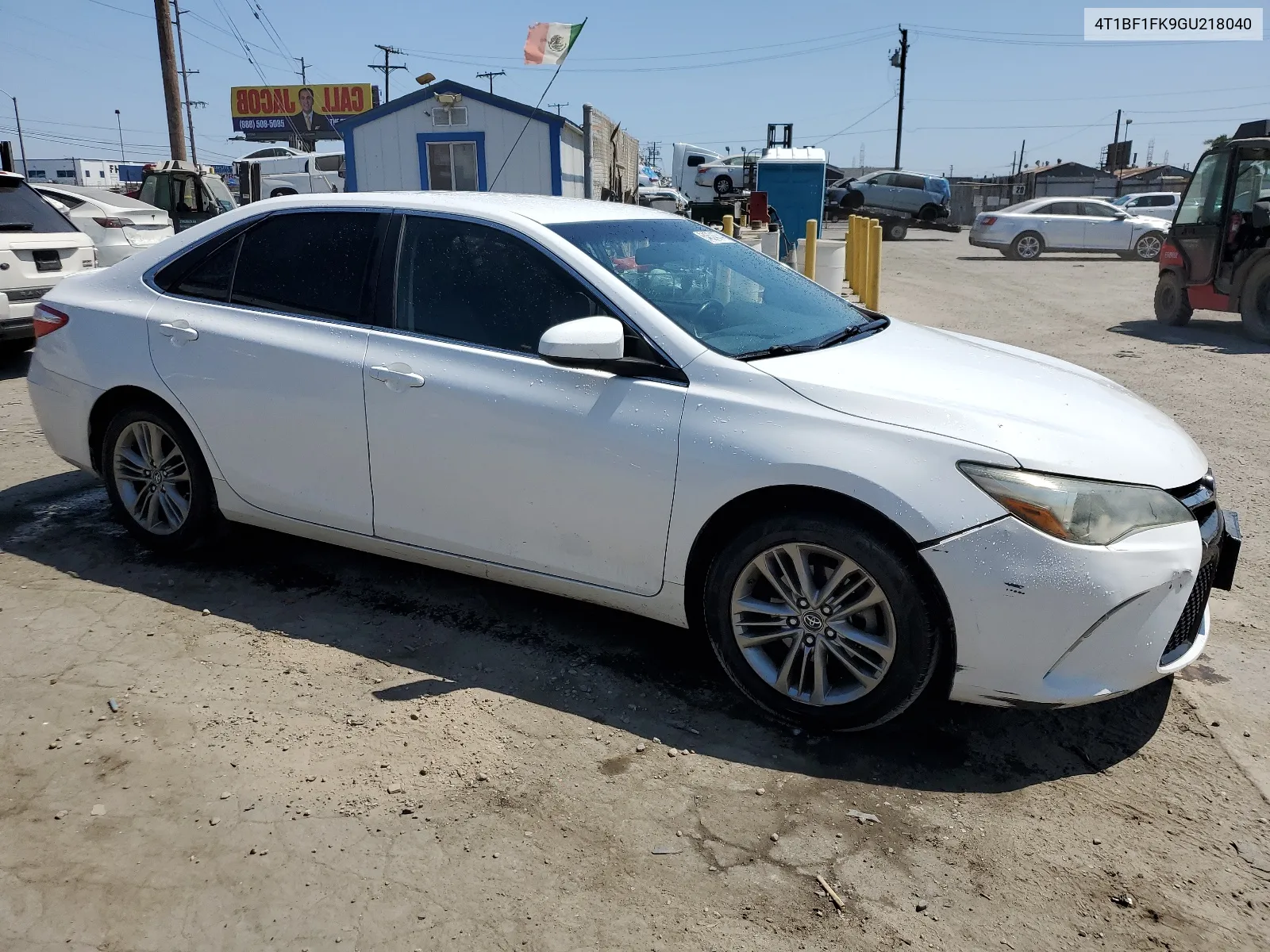 2016 Toyota Camry Le VIN: 4T1BF1FK9GU218040 Lot: 64604374